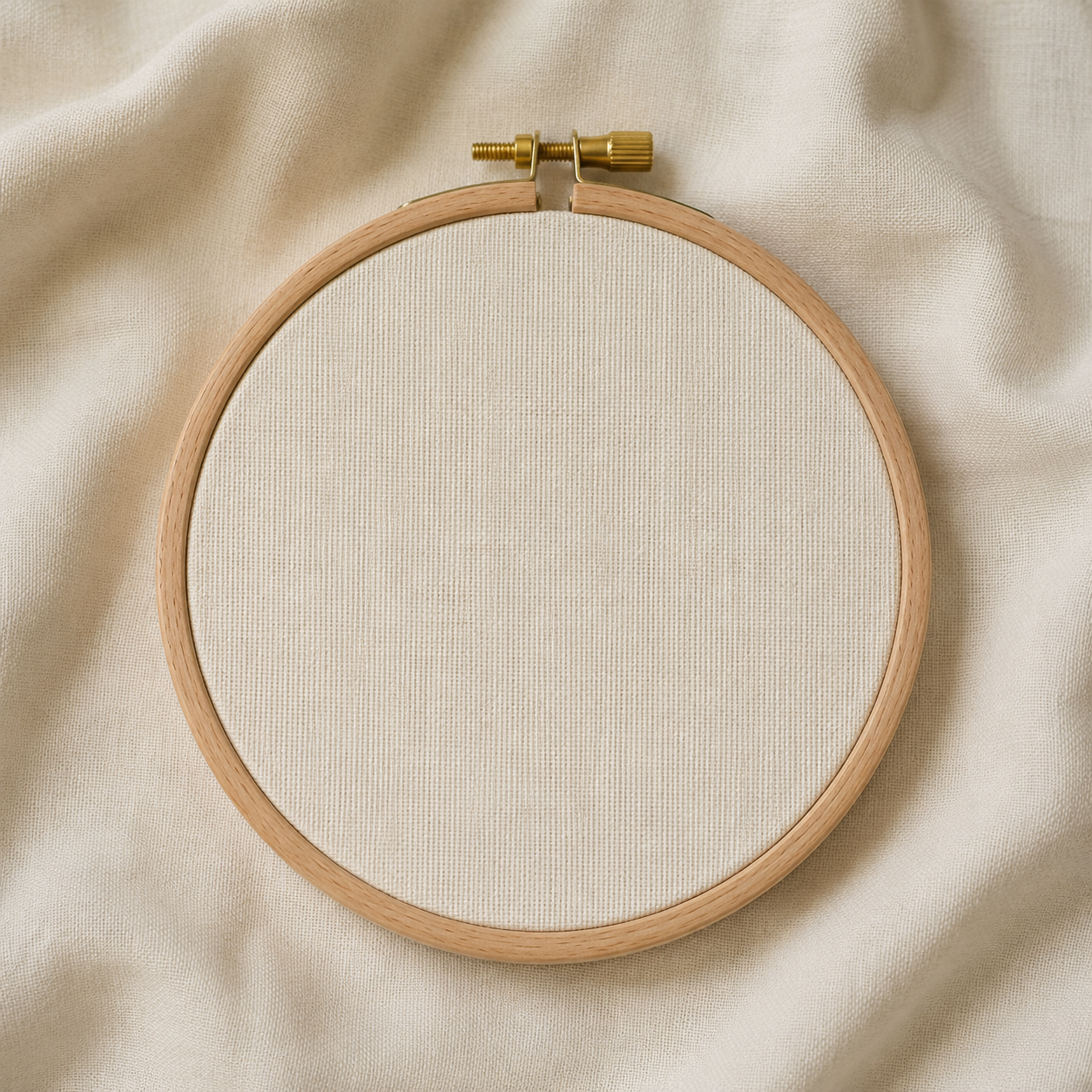 Beech embroidery hoop, 6"