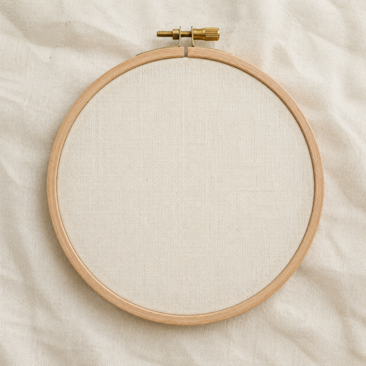 Beech embroidery hoop, 8"